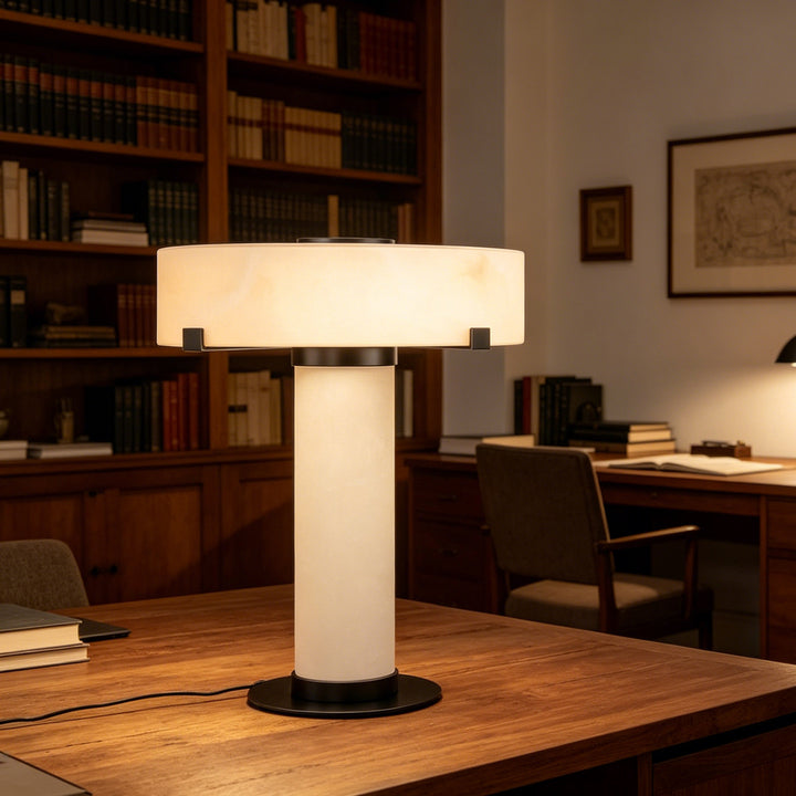 Calix Alabaster Table Lamp - Vakkerlight