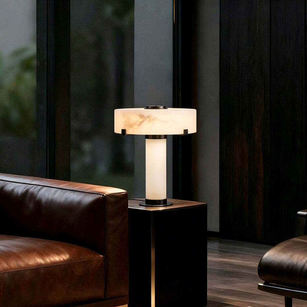Calix Alabaster Table Lamp - Vakkerlight