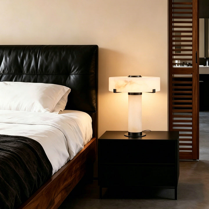 Calix Alabaster Table Lamp - Vakkerlight
