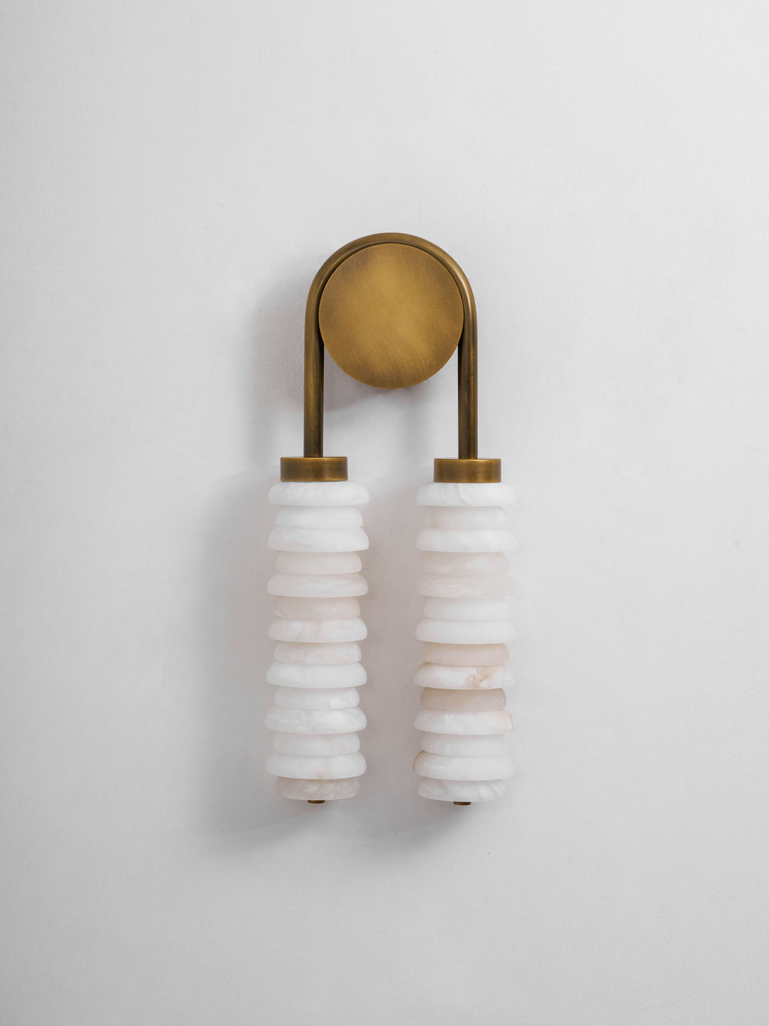 Calla Ribbed Alabaster Sconce - Vakkerlight