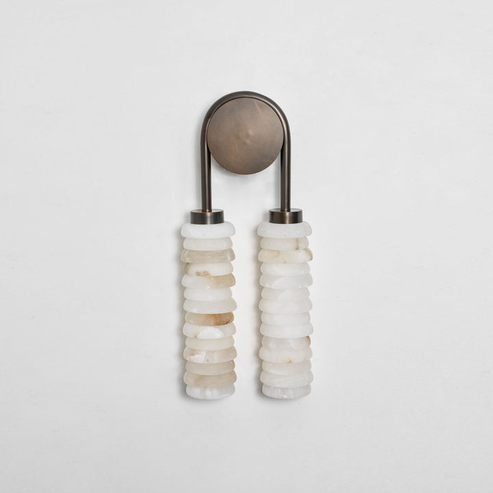 Calla Ribbed Alabaster Sconce - Vakkerlight