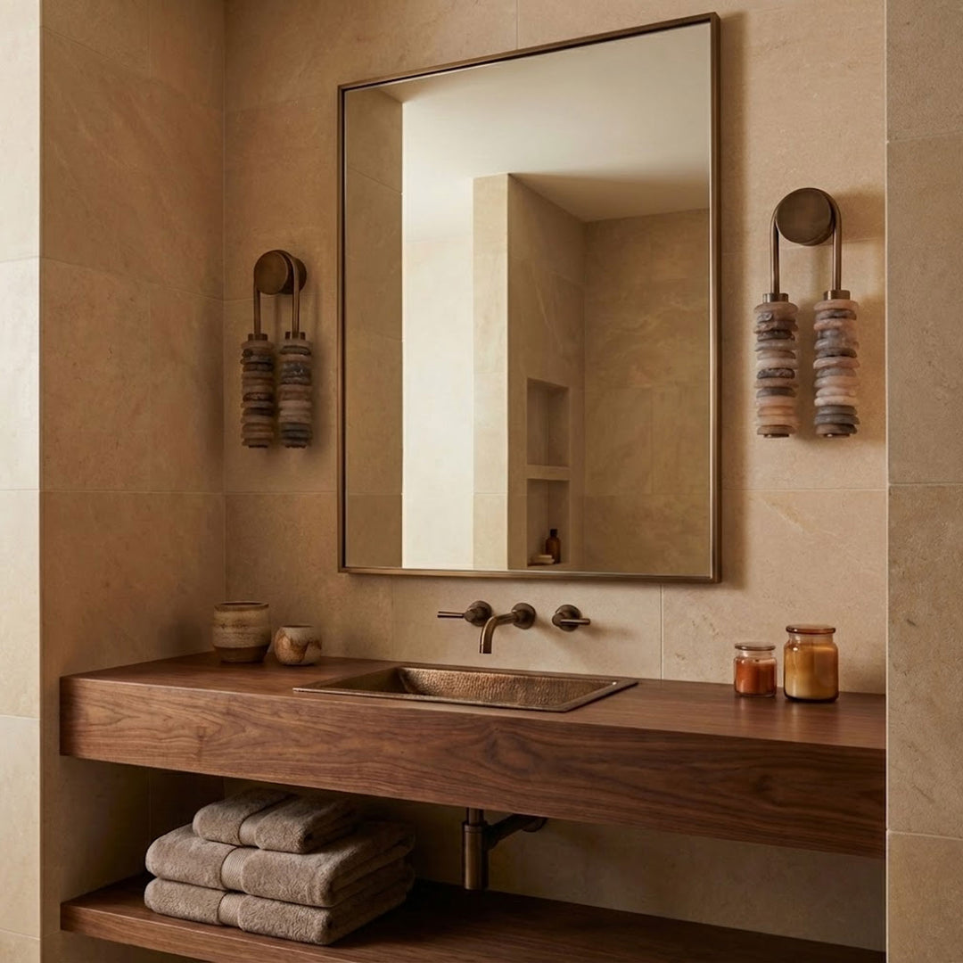 Calla Ribbed Alabaster Sconce - Vakkerlight