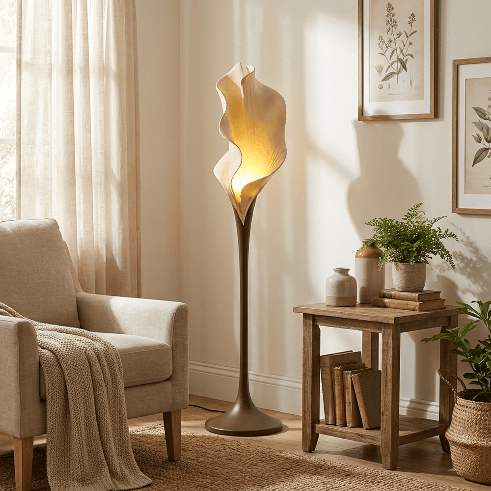 Calla Bloom Floor Lamp - Vakkerlight