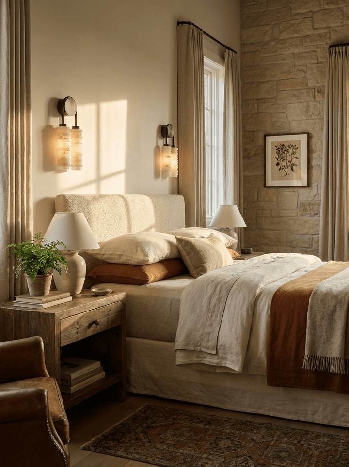 Calla Ribbed Alabaster Sconce - Vakkerlight