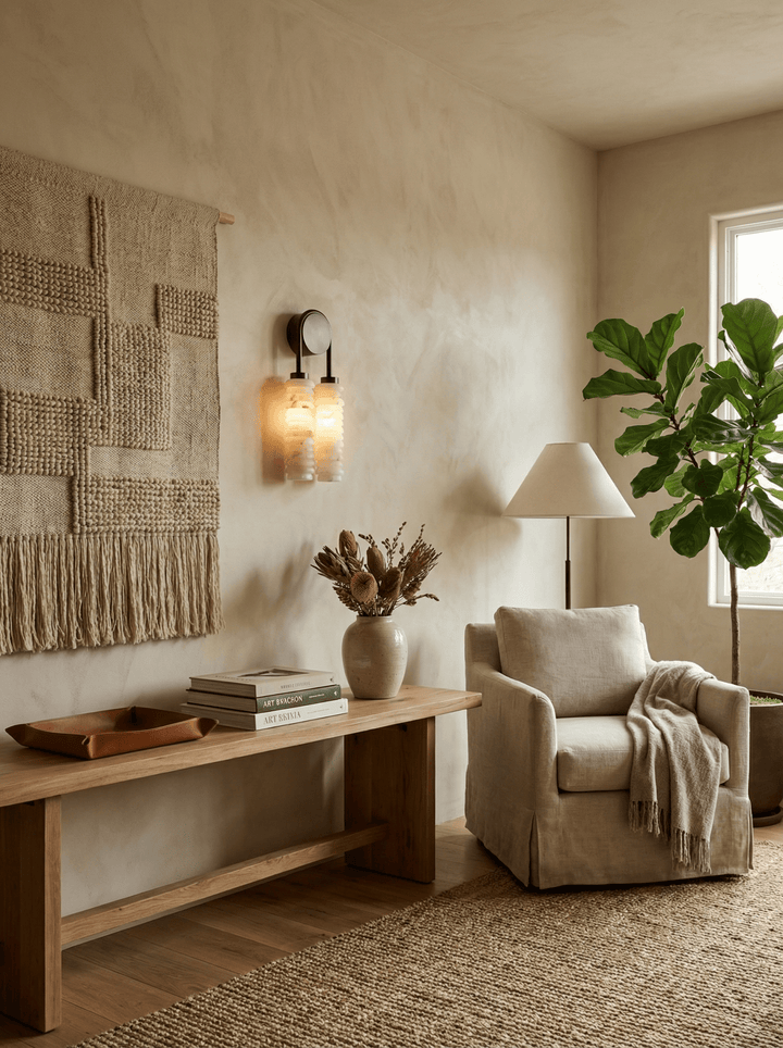 Calla Ribbed Alabaster Sconce - Vakkerlight