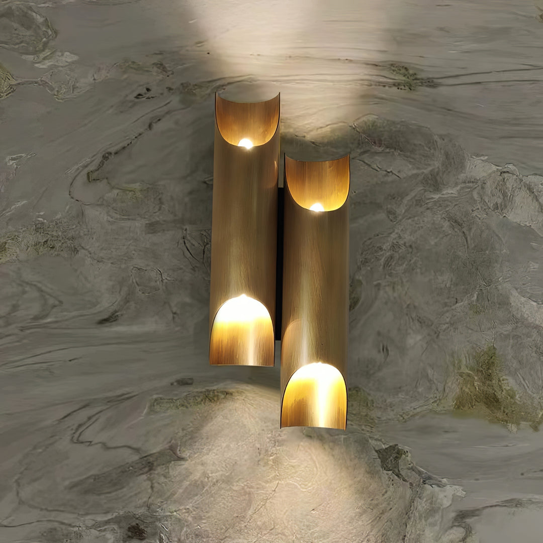 Callahan Brass Wall Lamp - Vakkerlight