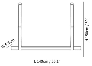 Lampada a Sospensione Calm — Dimension drawings 2