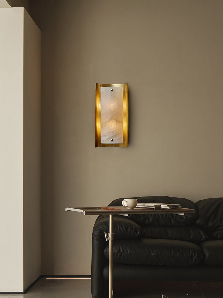 Calviero Alabaster Wall Sconce - Vakkerlight