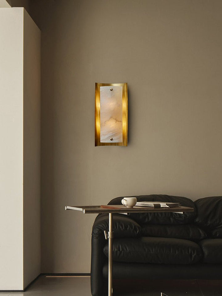 Calviero Alabaster Wall Sconce - Vakkerlight