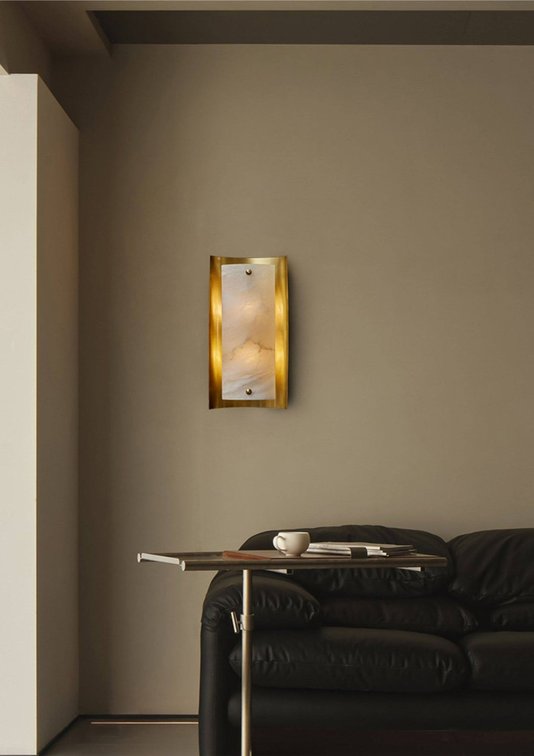 Calviero Alabaster Wall Sconce - Vakkerlight