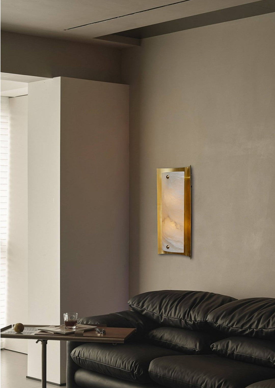 Calviero Alabaster Wall Sconce - Vakkerlight
