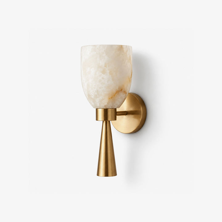 Calyra Alabaster Torch Wandleuchte