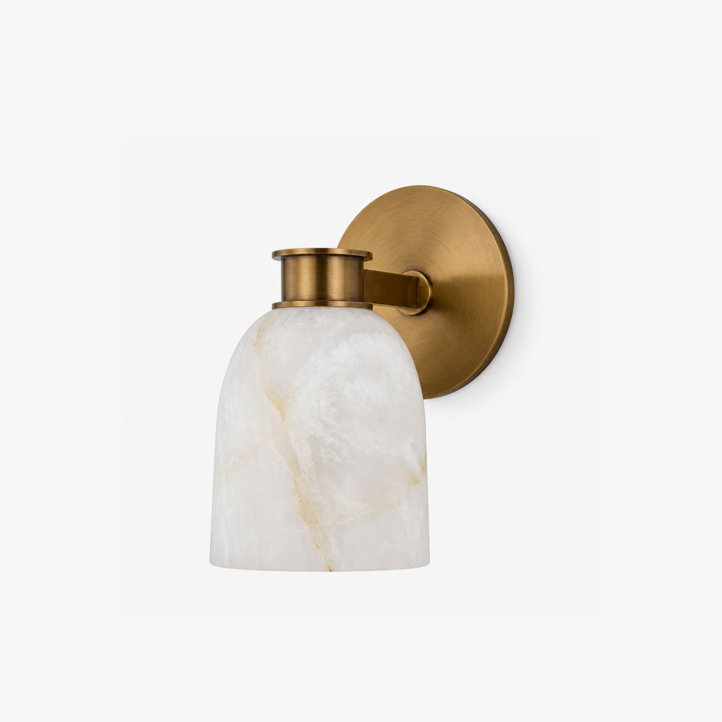 Calyx Alabaster Wall Sconce