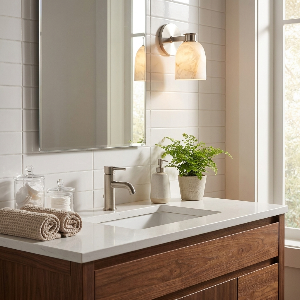 Calyx Alabaster Wall Sconce
