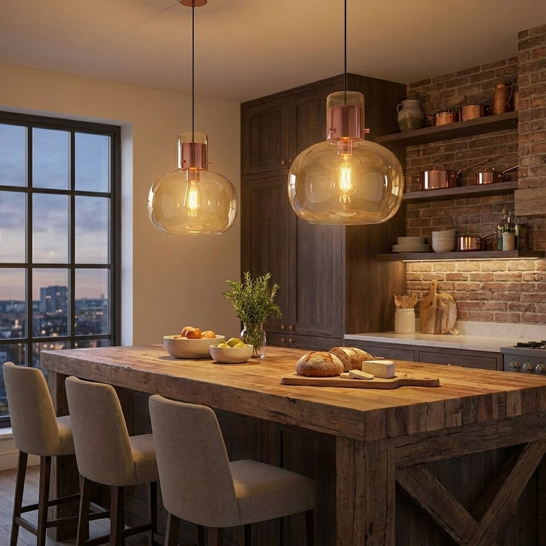 Cambre Glass Pendant Light - Vakkerlight