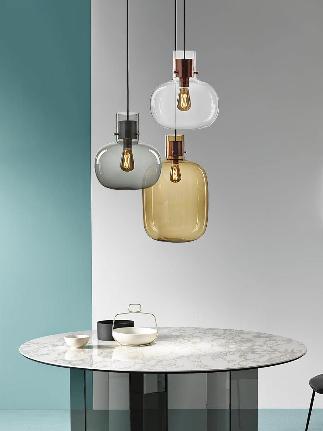 Cambre Glass Pendant Light - Vakkerlight