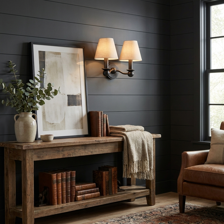 Camden Fabric Wall Sconce