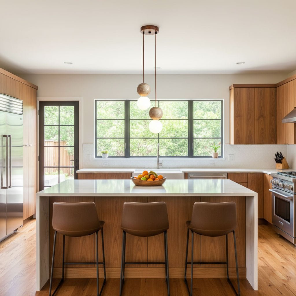 Camille Travertine Pendant Light - Vakkerlight