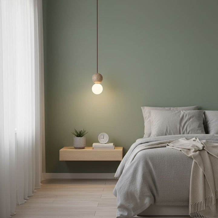 Camille Travertine Pendant Light - Vakkerlight