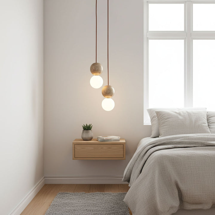 Camille Travertine Pendant Light - Vakkerlight