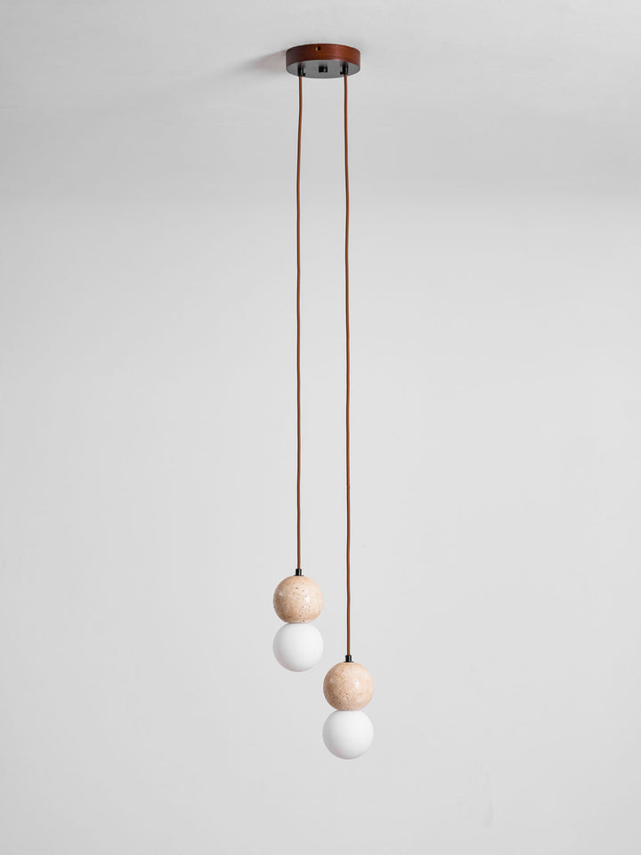 Camille Travertine Pendant Light