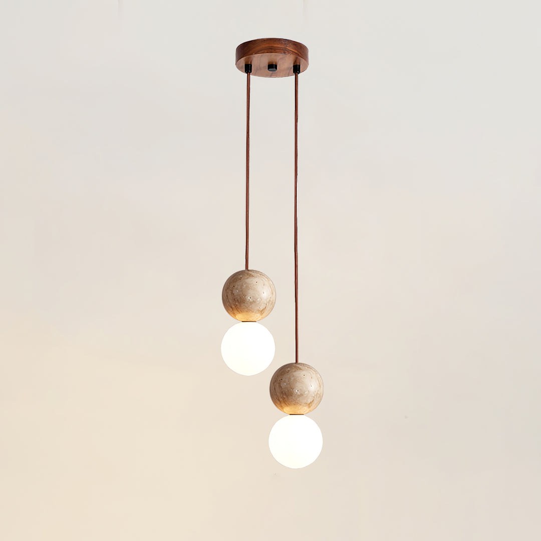Camille Travertine Pendant Light - Vakkerlight