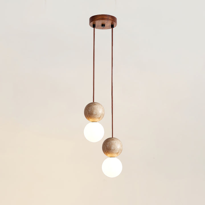 Camille Travertine Pendant Light - Vakkerlight