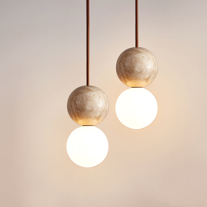 Camille Travertine Pendant Light - Vakkerlight