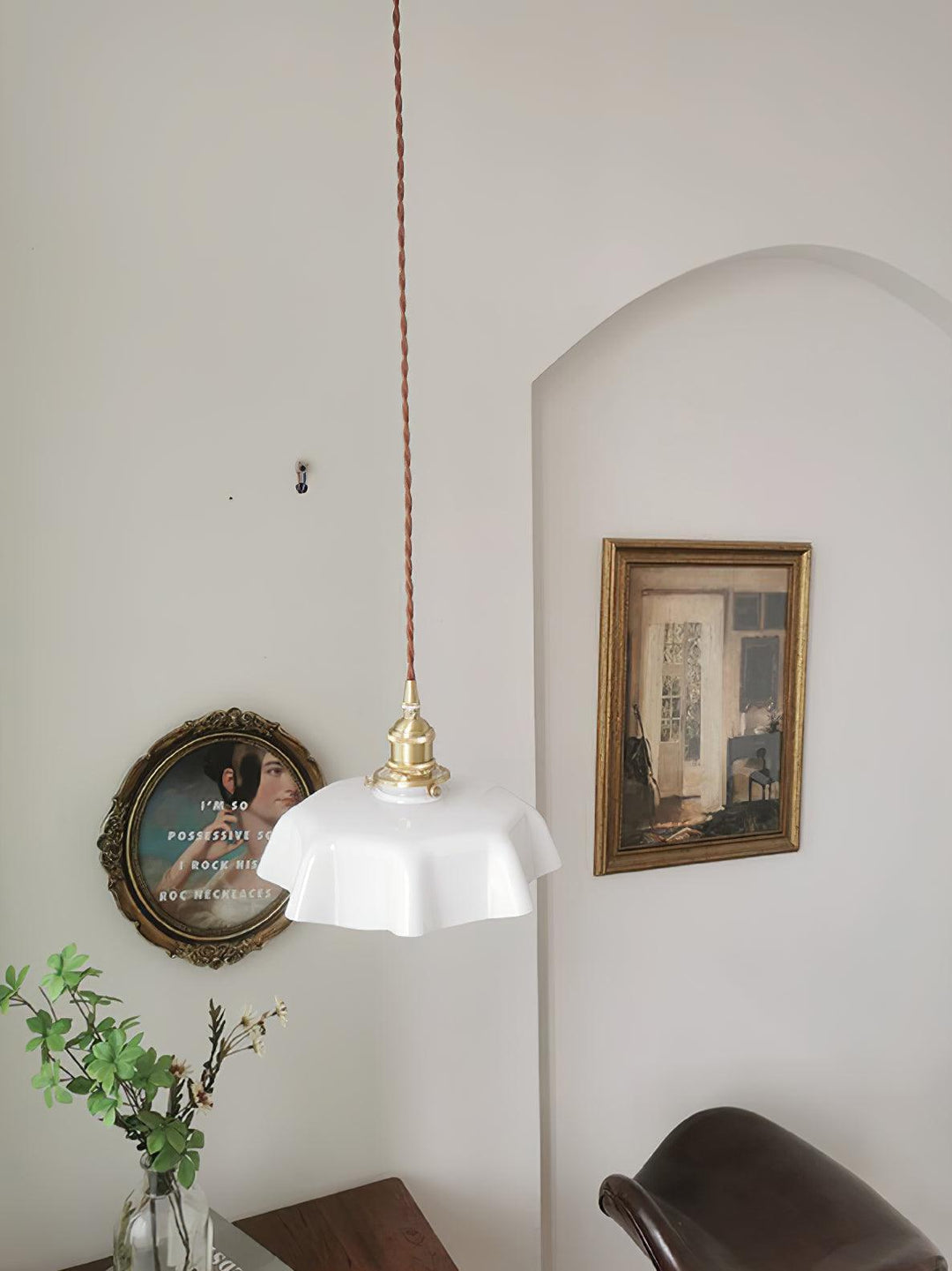 French Flower Pendant Light - Vakkerlight