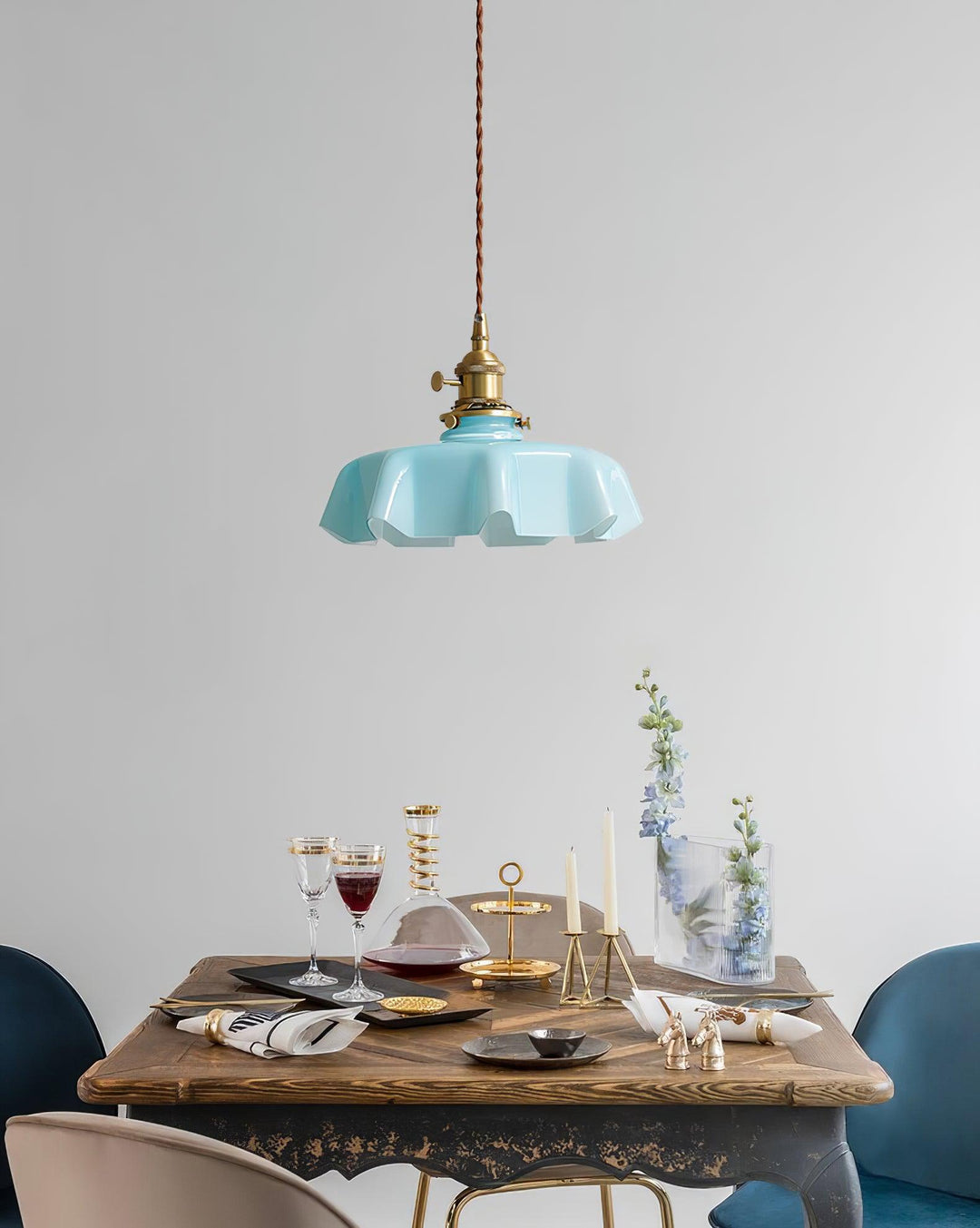 French Flower Pendant Light - Vakkerlight