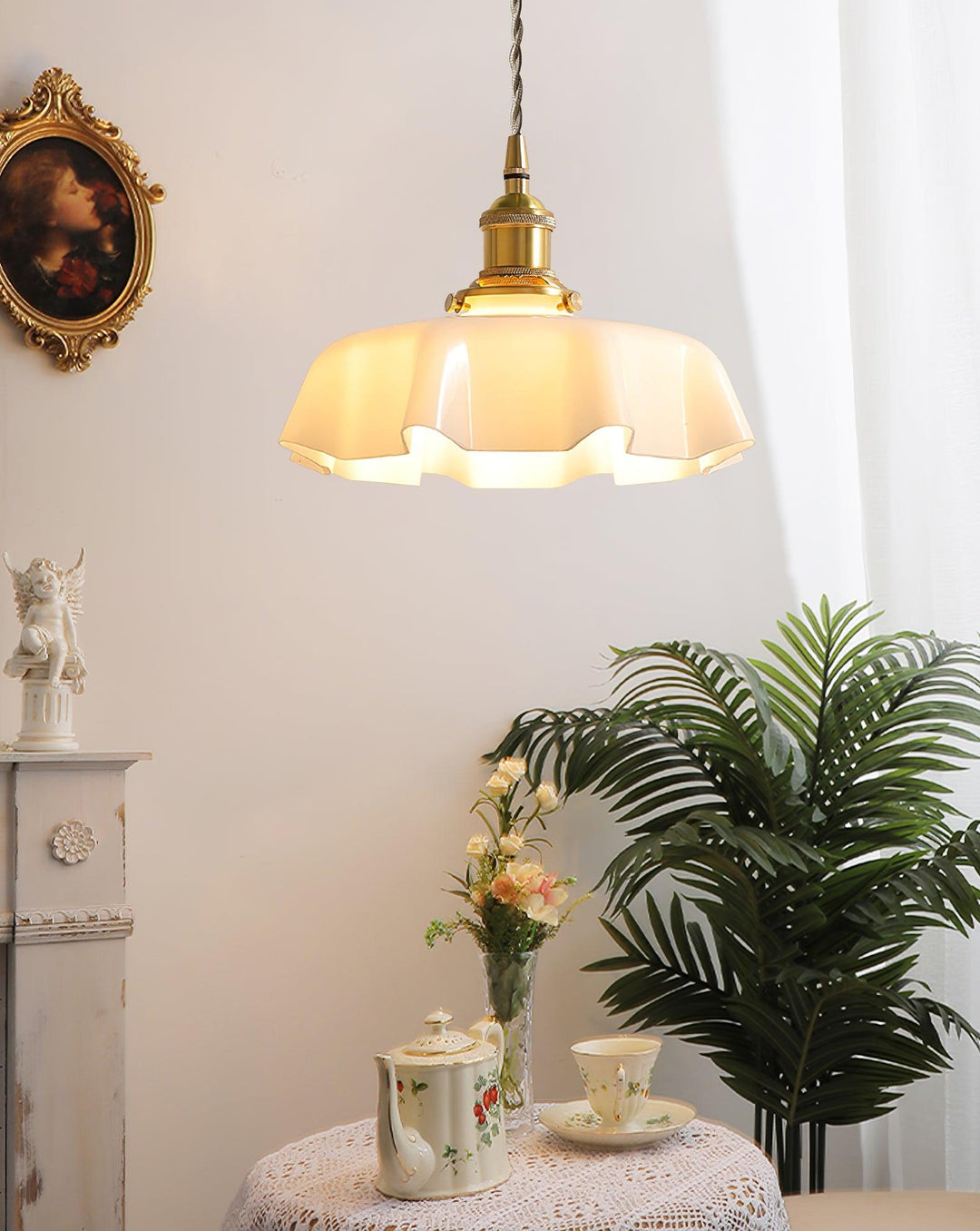 French Flower Pendant Light - Vakkerlight