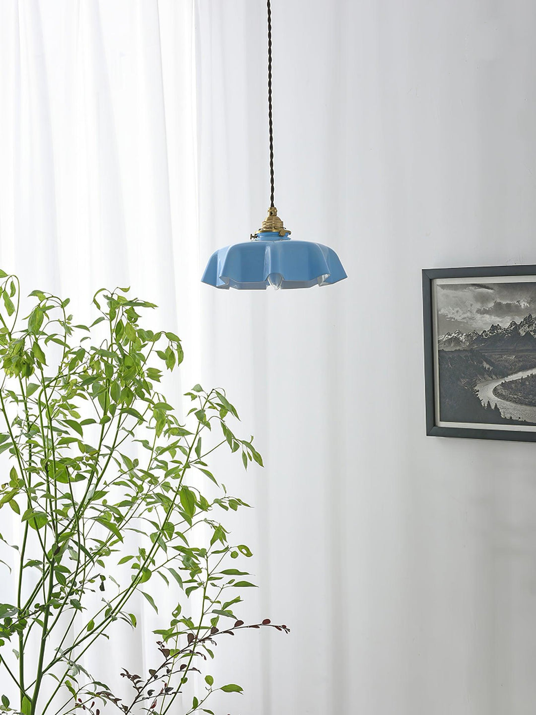 French Flower Pendant Light - Vakkerlight