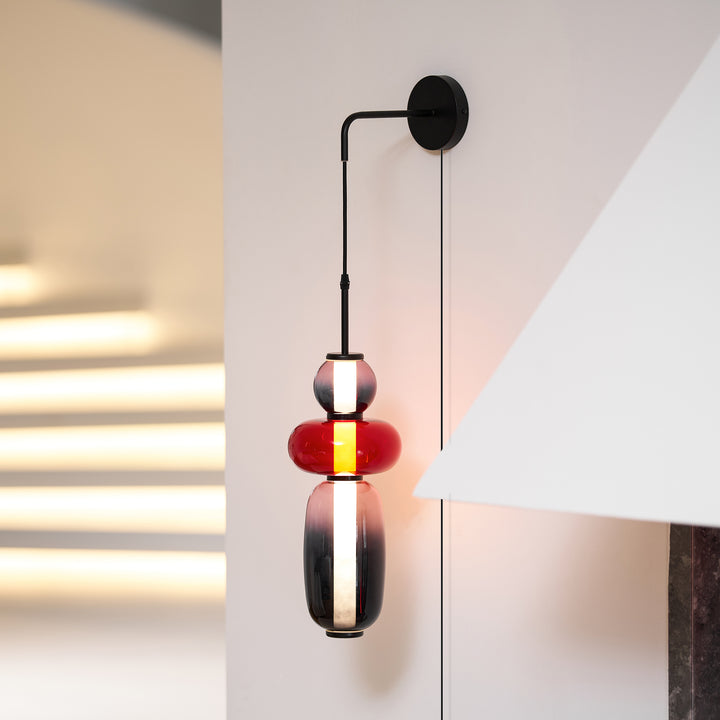Candied Glass Plug - in Wall Light - Vakkerlight