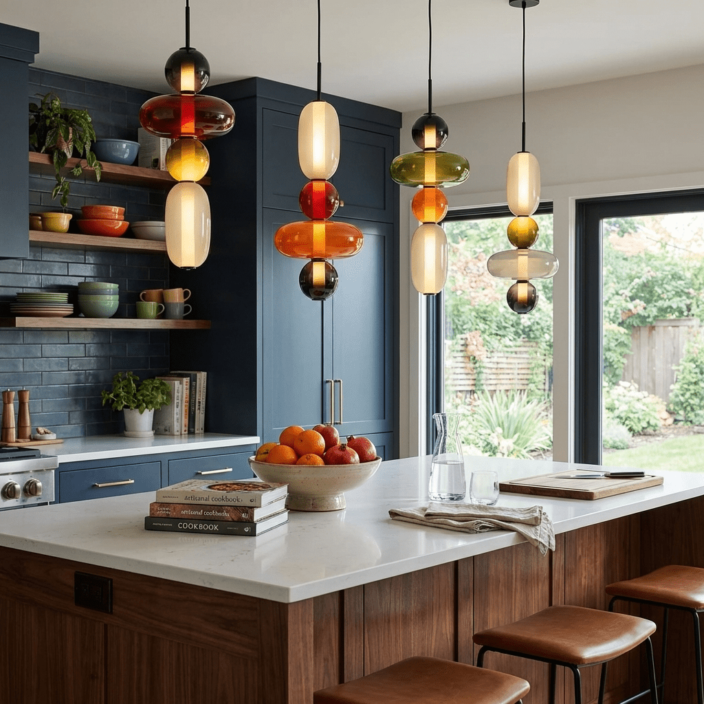 Candied Glass Pendant Light