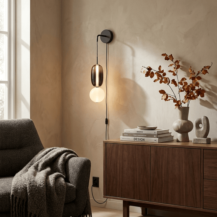Candied Glass Plug - in Wall Light - Vakkerlight