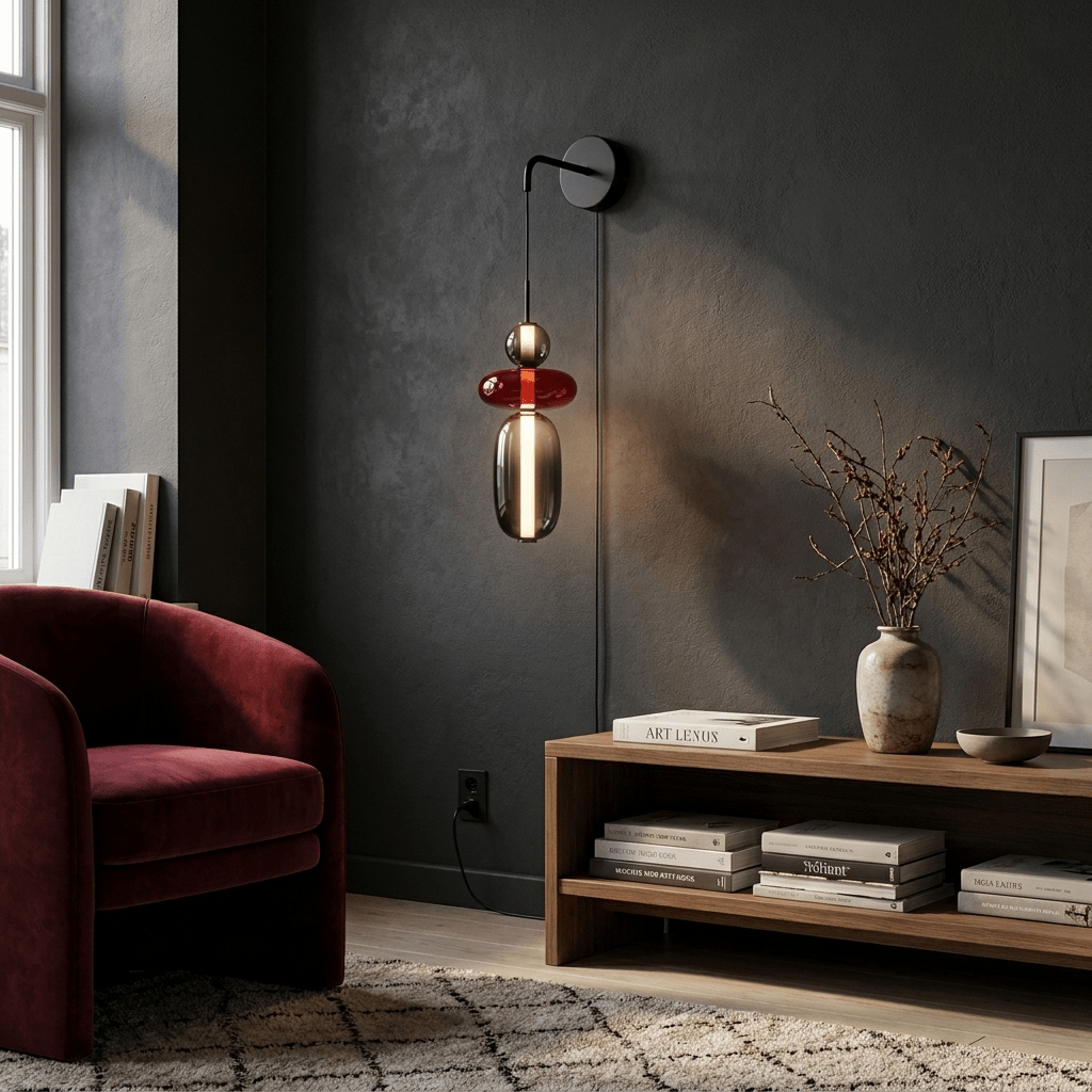 Candied Glass Plug - in Wall Light - Vakkerlight