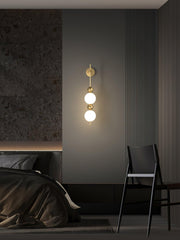 Candied Haws String Brass Wall Lamp