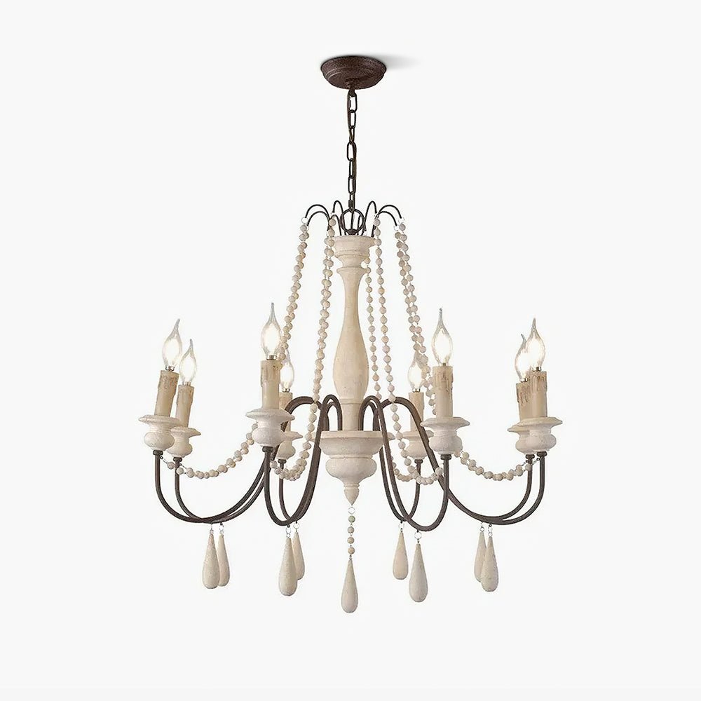 Candle Style Beaded Chandelier - Vakkerlight