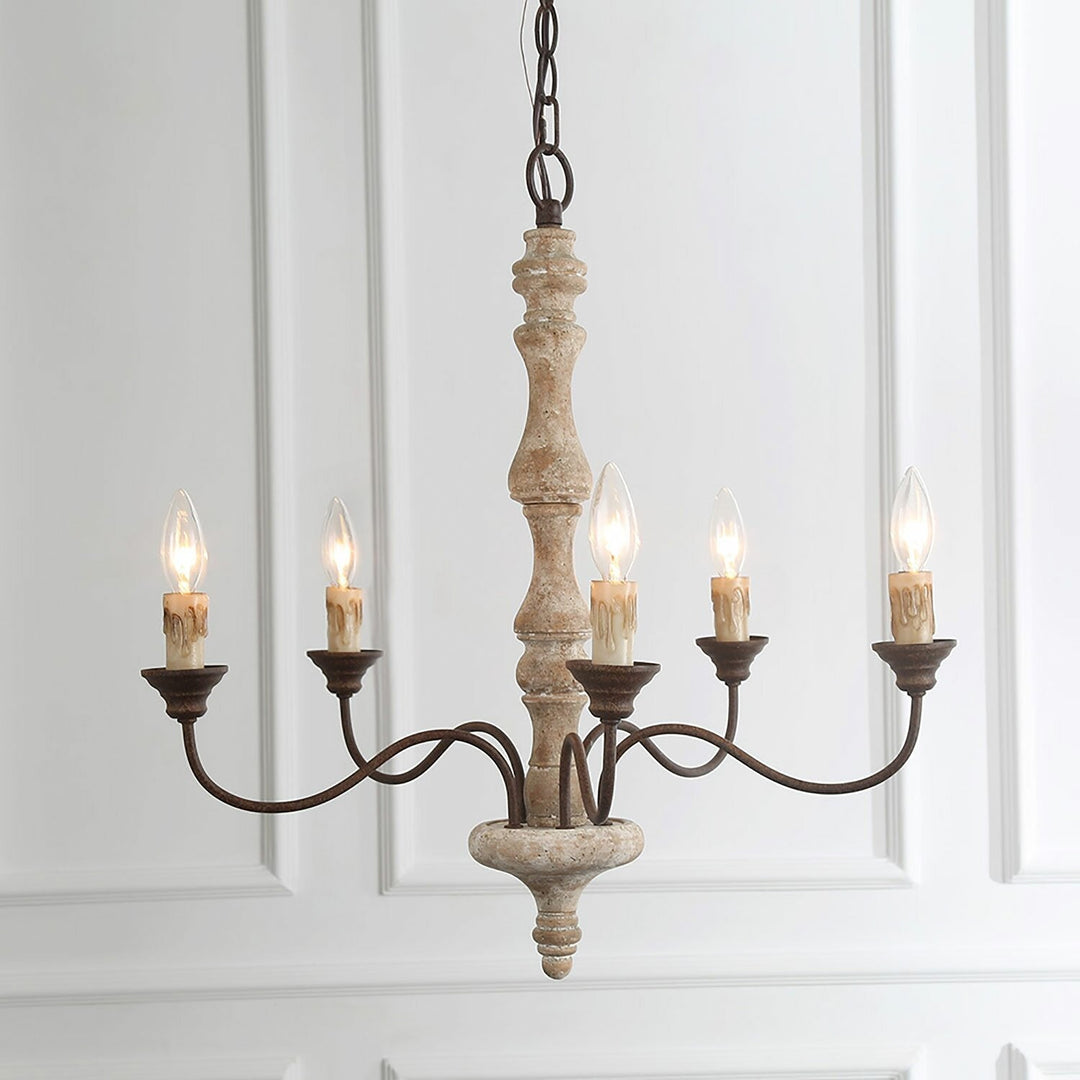 Candlestick Farmhouse chandelier - Vakkerlight