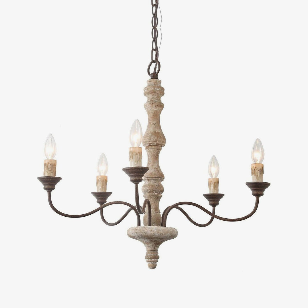 Candlestick Farmhouse chandelier - Vakkerlight