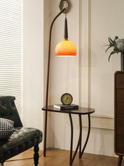 Cantilever Wood Accent Floor Lamp - Vakkerlight