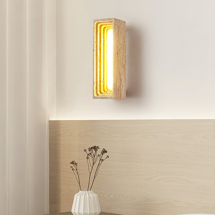 Canyon Travertine Wall Sconce - Vakkerlight