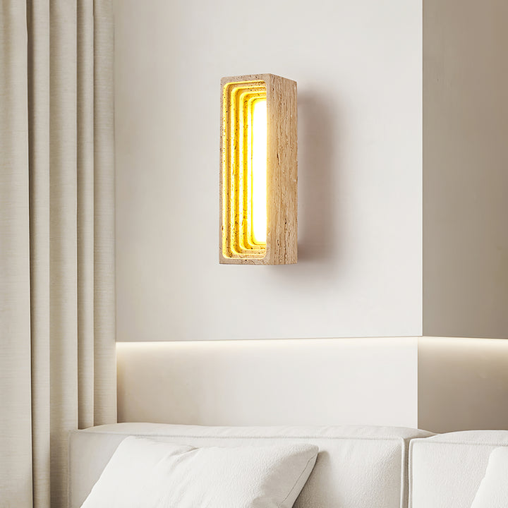 Canyon Travertine Wall Sconce - Vakkerlight