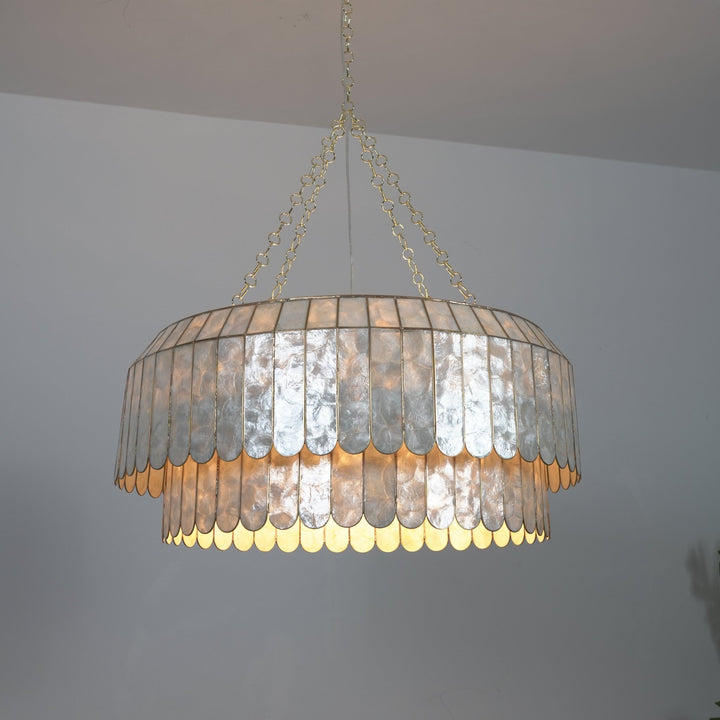Capiz Aurelia Chandelier - Vakkerlight