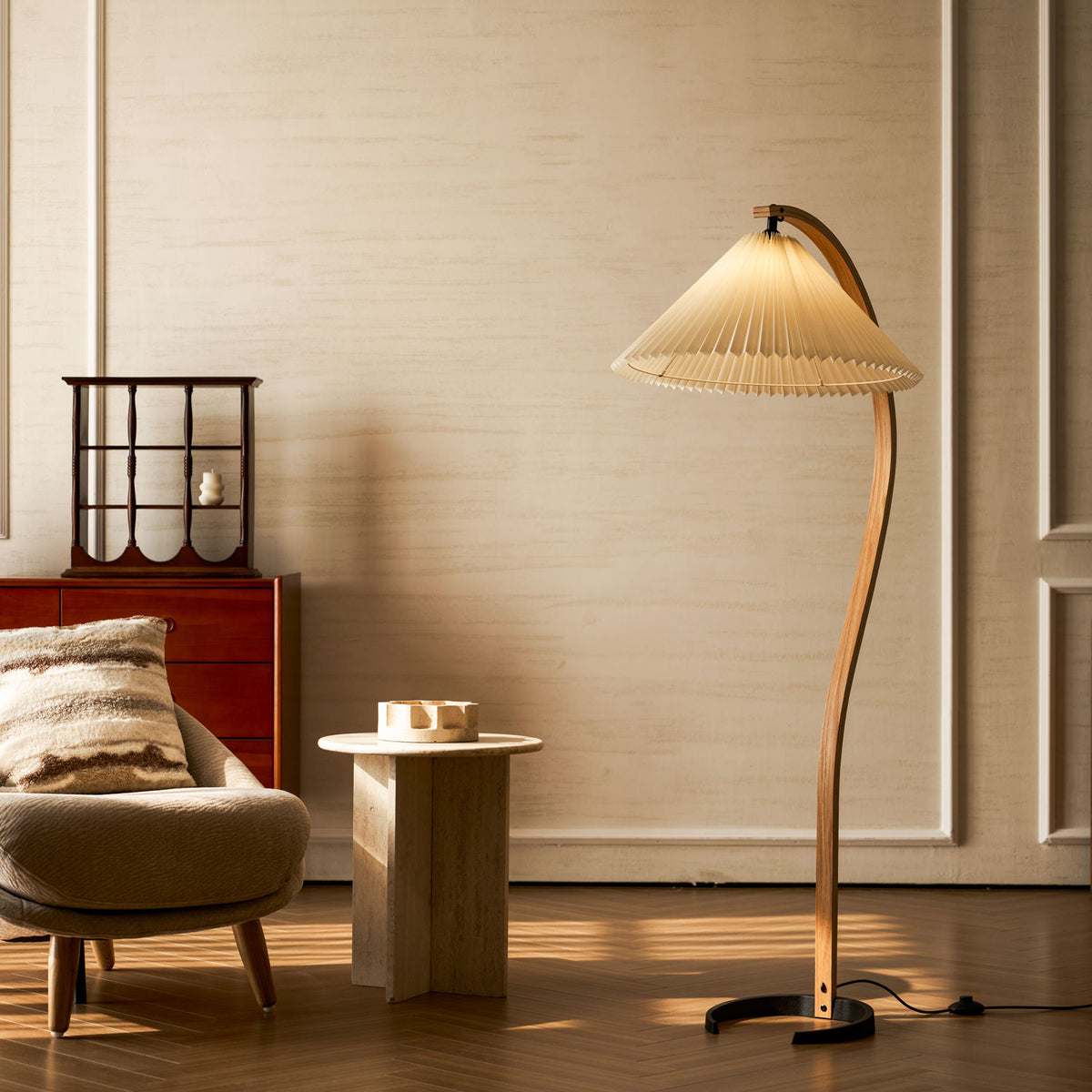 Caprani Floor Lamp in living room