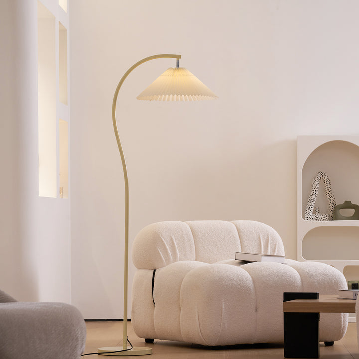 Crescini Pleated Floor Lamp - Vakkerlight