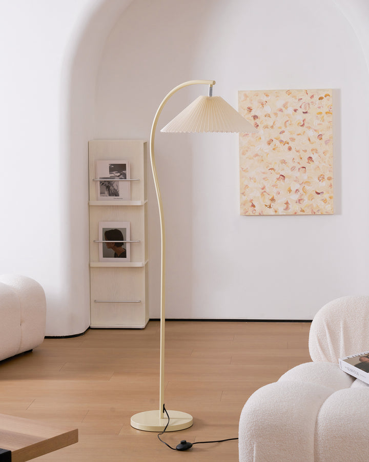 Crescini Pleated Floor Lamp - Vakkerlight