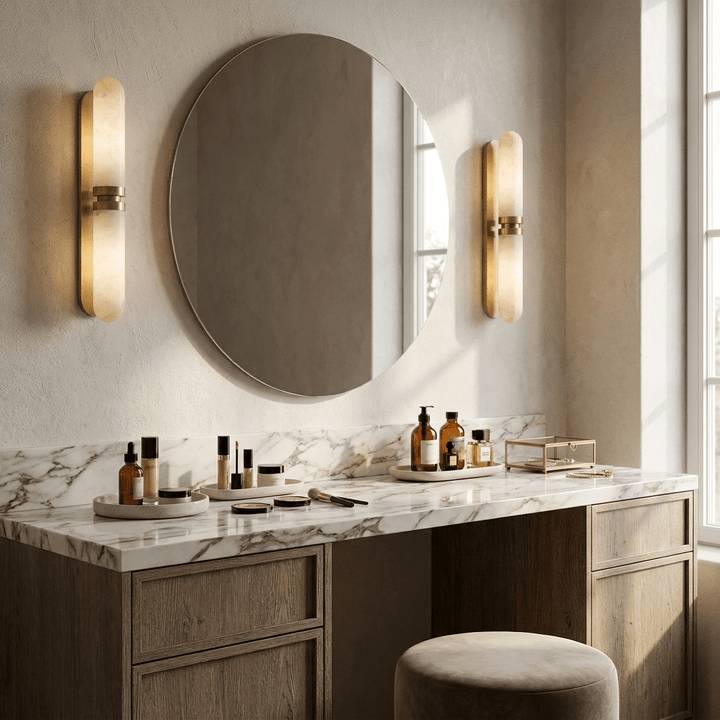 Capsula Alabaster Wall Sconce - Vakkerlight
