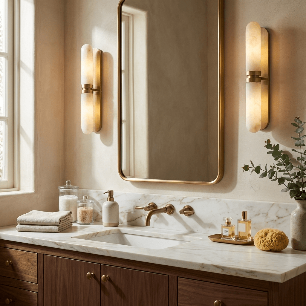 Capsula Alabaster Wall Sconce - Vakkerlight
