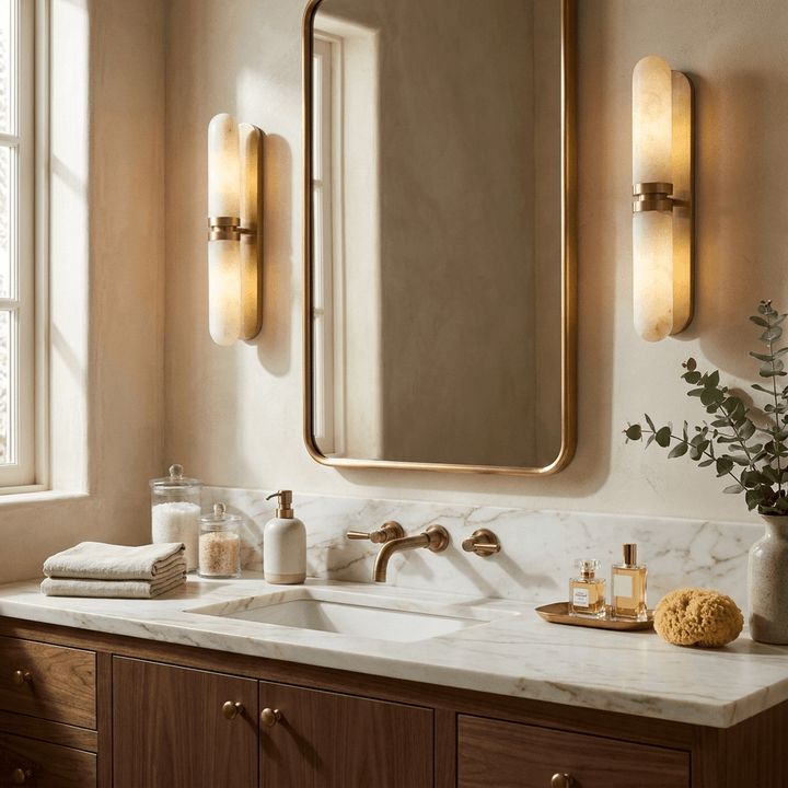 Capsula Alabaster Wall Sconce - Vakkerlight